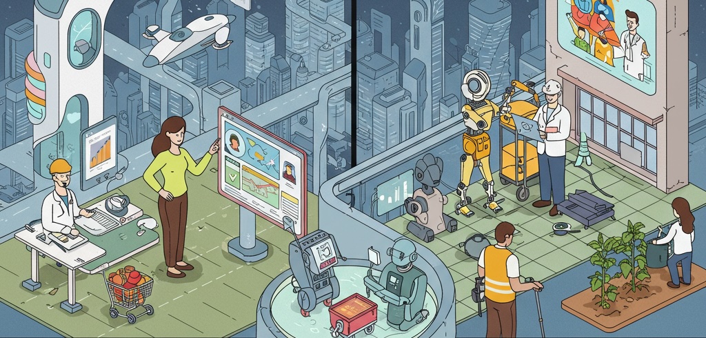 How AI Is Changing the Way We Work Shop and Live in 2025
